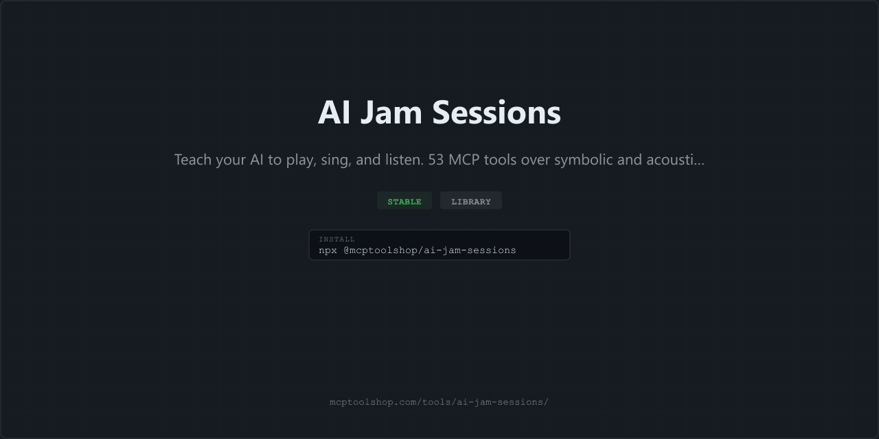 AI Jam Sessions screenshot