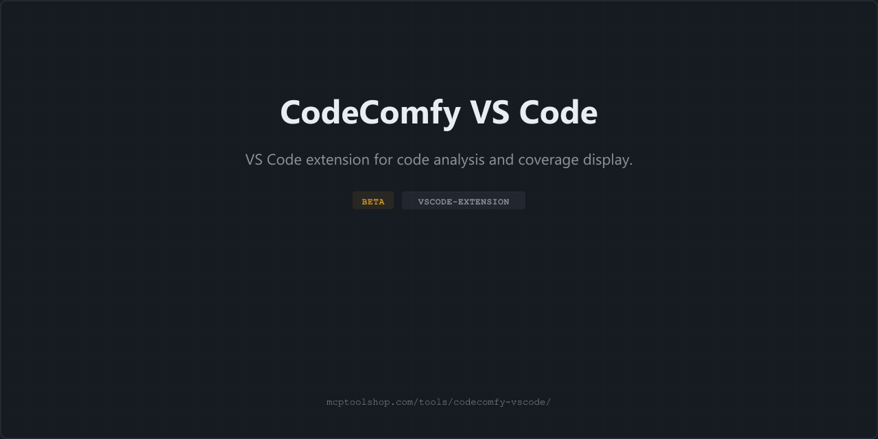 CodeComfy VS Code screenshot