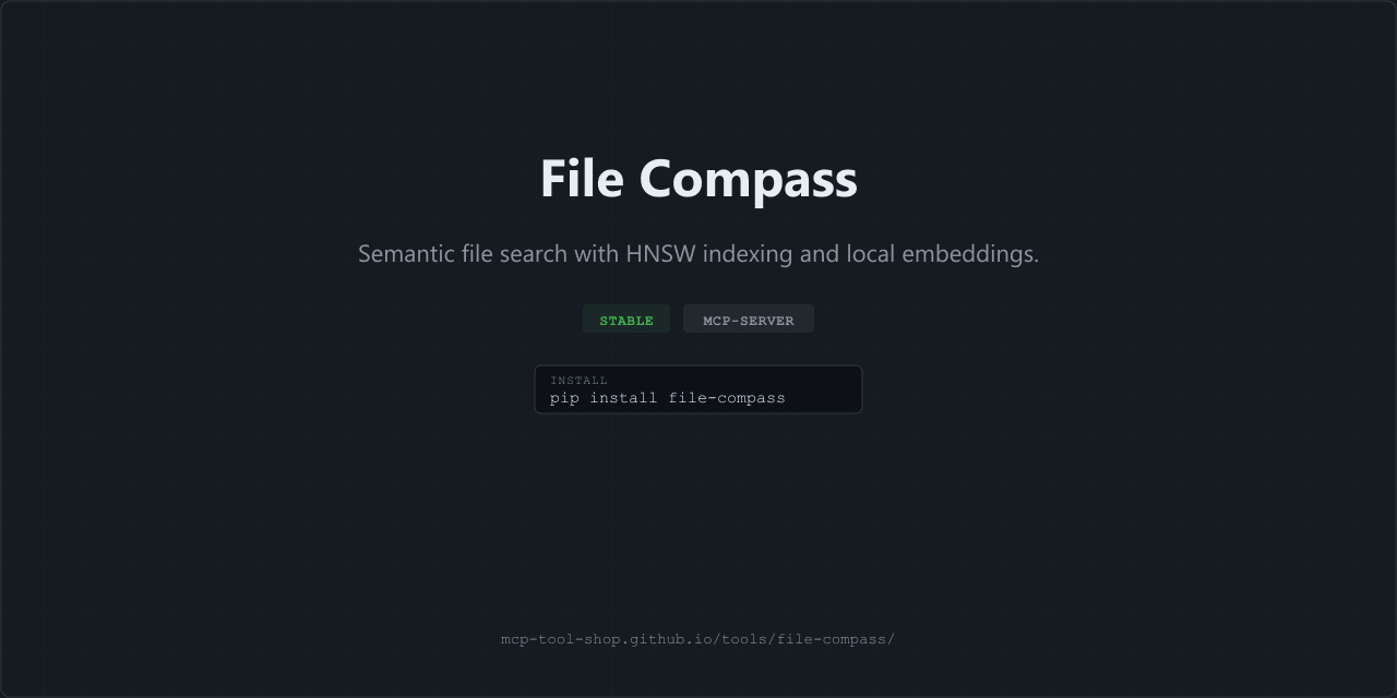 File Compass screenshot