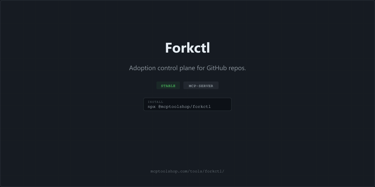 Forkctl screenshot