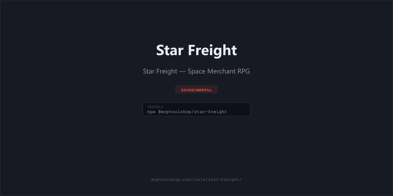 Star Freight screenshot