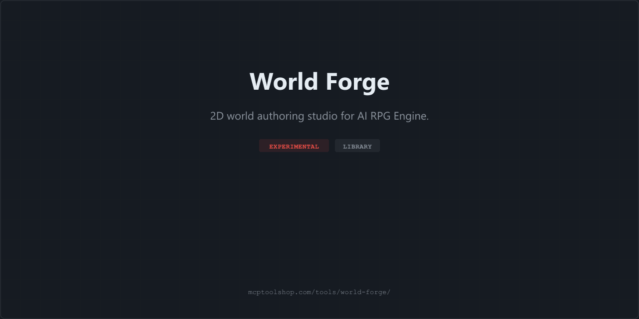 World Forge screenshot